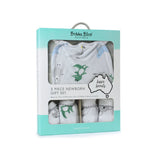 NNEDSZ Blue Aussie Animal 3Pc Layette Set 104604
