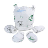 NNEDSZ Blue Aussie Animal 3Pc Layette Set 104604
