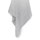 NNEDSZ Blue Ash Grey Safari Bamboo 3pk Muslin Swaddle Wraps BB06592