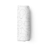 NNEDSZ Blue Ash Grey Safari Bamboo 3pk Muslin Swaddle Wraps BB06592