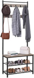 NNEDSZ Coat Rack Stand 175cm Greige HSR41MB