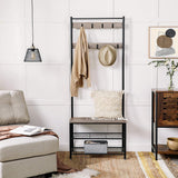 NNEDSZ Coat Rack Stand 175cm Greige HSR41MB