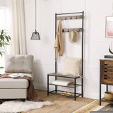 NNEDSZ Coat Rack Stand 175cm Greige HSR41MB