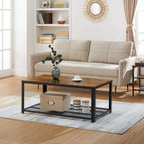NNEDSZ Coffee Table Rustic Brown LCT61X