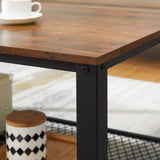 NNEDSZ Coffee Table Rustic Brown LCT61X