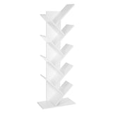 NNEDSZ Tree Bookshelf 8 Tier White LBC11WTV1 LBC11WTV1
