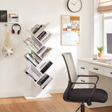 NNEDSZ Tree Bookshelf 8 Tier White LBC11WTV1 LBC11WTV1