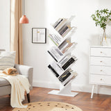 NNEDSZ Tree Bookshelf 8 Tier White LBC11WTV1 LBC11WTV1