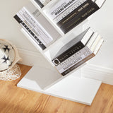 NNEDSZ Tree Bookshelf 8 Tier White LBC11WTV1 LBC11WTV1