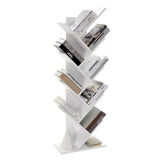 NNEDSZ Tree Bookshelf 8 Tier White LBC11WTV1 LBC11WTV1