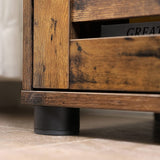 NNEDSZ Under Sink Cabinet Rustic Brown BBK04BX