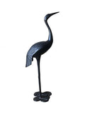 NNEDSZ 2 Piece Crane Couple Metal Statue Set