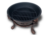 NNEDSZ Vesuvius Firepit BBQ with Lid