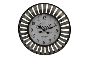 NNEDSZ 82cm Viking Metal Wall Clock