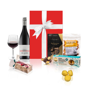 NNEDSZ Red Wine & Gourmet Sweets Hamper