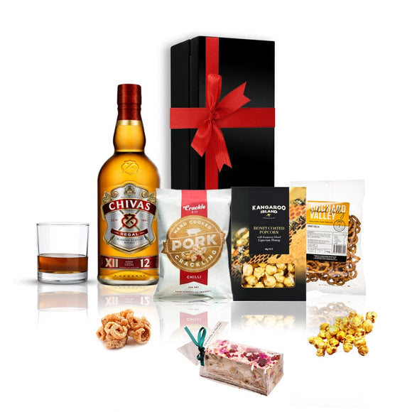 NNEDSZ Whisky & Snacks Gift Hamper
