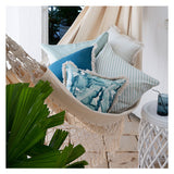 NNEDSZ Cushion Cover-Coastal Fringe Natural-Bora Bora-35cm x 50cm