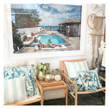 NNEDSZ Cushion Cover-With Piping-Bora Bora-45cm x 45cm