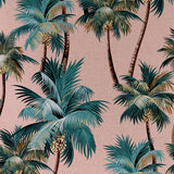NNEDSZ Cushion Cover-With Piping-Palm Trees Sunset-60cm x 60cm