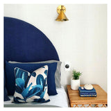 NNEDSZ Cushion Cover-With Piping-Lux Teal-45cm x 45cm