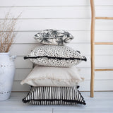 NNEDSZ Cushion Cover-With Natural Piping-Castaway-35cm x 50cm