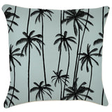 NNEDSZ Cushion Cover-With Piping-Tall Palms Seafoam-60cm x 60cm