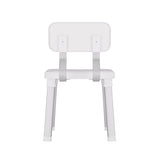 NNEDSZ Evekare Deluxe Bathroom Chair With Back Support