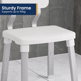 NNEDSZ Evekare Deluxe Bathroom Chair With Back Support