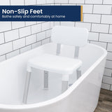 NNEDSZ Evekare Deluxe Bathroom Chair With Back Support