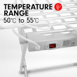 NNEDSZ Pronti Heated Towel Clothes Rack Dryer Warmer Rack Airer Heat Line Hanger Laundry