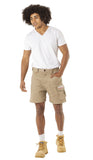 NNEDSZ Mens Work Shorts Flexible Durable Tough - Beige Khaki [ SIZE 34]