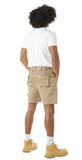 NNEDSZ Mens Work Shorts Flexible Durable Tough - Beige Khaki [ SIZE 36 ]