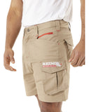 NNEDSZ Mens Work Shorts Flexible Durable Tough - Beige Khaki [ SIZE 38 ]