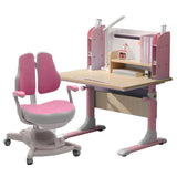 NNEDSZ Height Adjustable Children Kids Ergonomic Study Desk Chair Set 80cm Blue AU