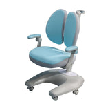 NNEDSZ Height Adjustable Children Kids Ergonomic Study Desk Chair Set 80cm Blue AU