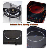 NNEDSZ Stainless Steel Frying Pan Non-Stick Cooking Frypan Cookware 30cm Honeycomb Double Sided
