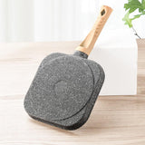 NNEDSZ 4 hole Frying Pot Pan Non-stick Egg Pancake Steak Hamburg Omelet Pan Tools AU