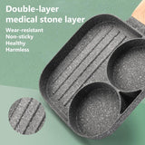 NNEDSZ 4 hole Frying Pot Pan Non-stick Egg Pancake Steak Hamburg Omelet Pan Tools AU