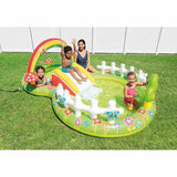 NNEDSZ  Colorful Inflatable My Garden Water Filled Play Center with Slide 57154NP