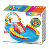 NNEDSZ Inflatable Kids Rainbow Ring Water Play Center Kids AU 57453NP