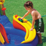NNEDSZ Inflatable Kids Rainbow Ring Water Play Center Kids AU 57453NP