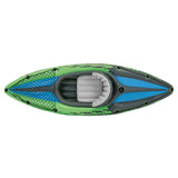 NNEDSZ Sports Challenger K1 Inflatable Kayak 1 Seat Floating Boat Oars River Lake 68305NP
