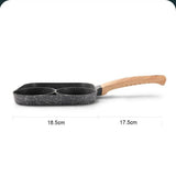 NNEDSZ 7 hole Frying Pot Pan Non-stick Egg Pancake Steak Hamburg Omelet Pan Tools AU