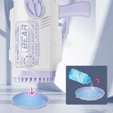 NNEDSZ Electric Bubble Gun Machine Soap Bubbles Kids Adults Summer Outdoor Playtime Toy Pink