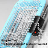 NNEDSZ Portable Electric BBQ Grill Teppanyaki Smokeless Barbeque Pan Hot Plate Table Black