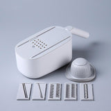 NNEDSZ Vegetable Chopper Spiralizer Vegetable Slicer Dicer Onion Food Cutter Home Use Grey