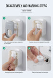 NNEDSZ Wall mount auto ands Free Toothpaste Dispenser Automatic Toothpaste Squeezer Bathroom Toothpaste Holder Black