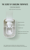 NNEDSZ Wall mount auto ands Free Toothpaste Dispenser Automatic Toothpaste Squeezer Bathroom Toothpaste Holder Grey