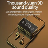 NNEDSZ Wireless Bluetooth 5.0 Earphones Headphones Earbuds Headset