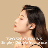 NNEDSZ Wireless Bluetooth 5.0 Earphones Headphones Earbuds Headset